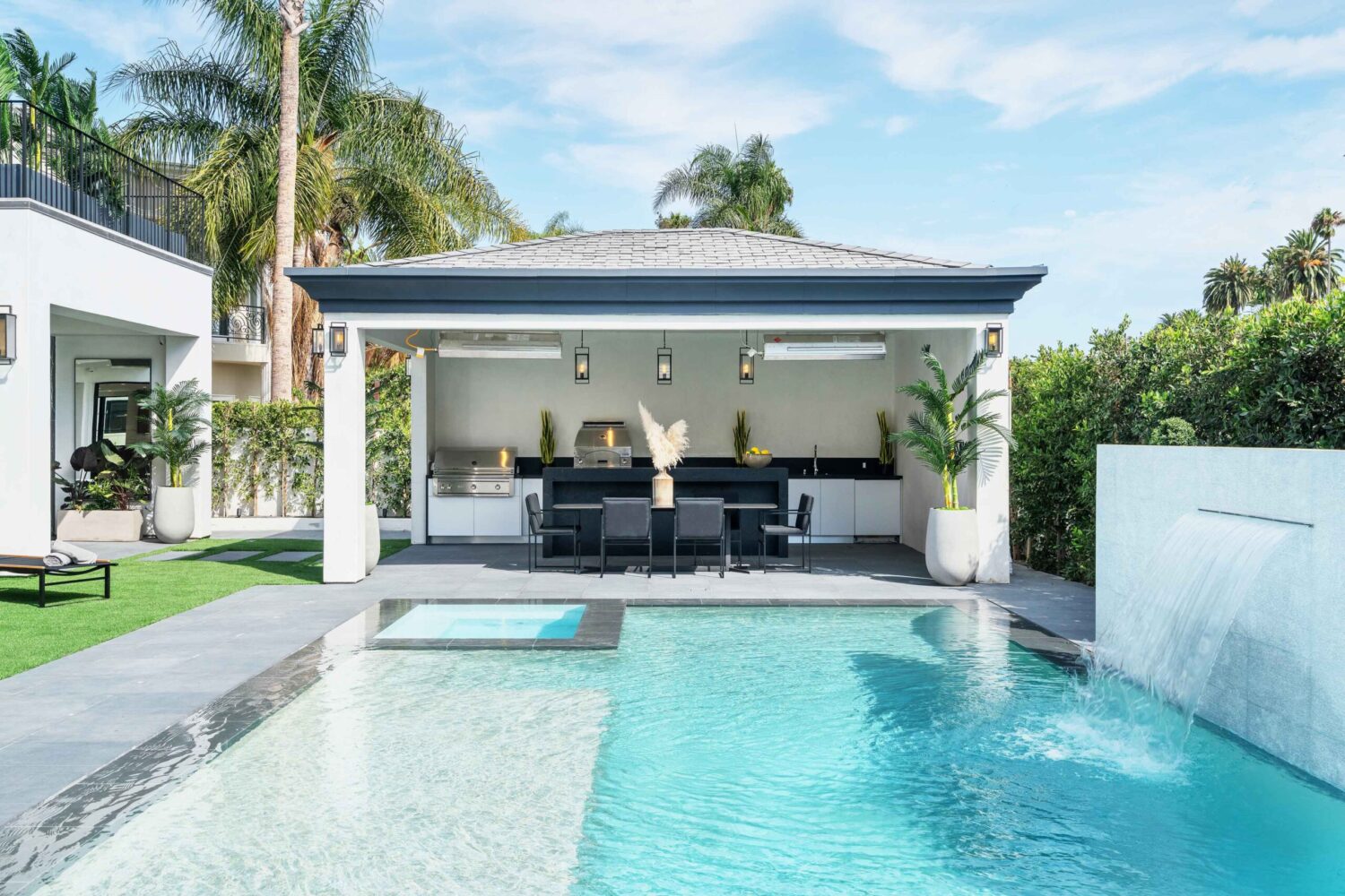 Villa Mandarin By Luxjb. Luxury mansion rental in Beverly Hills.