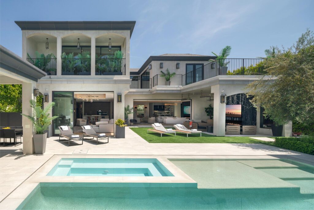 Villa Mandarin By Luxjb. Luxury mansion rental in Beverly Hills.