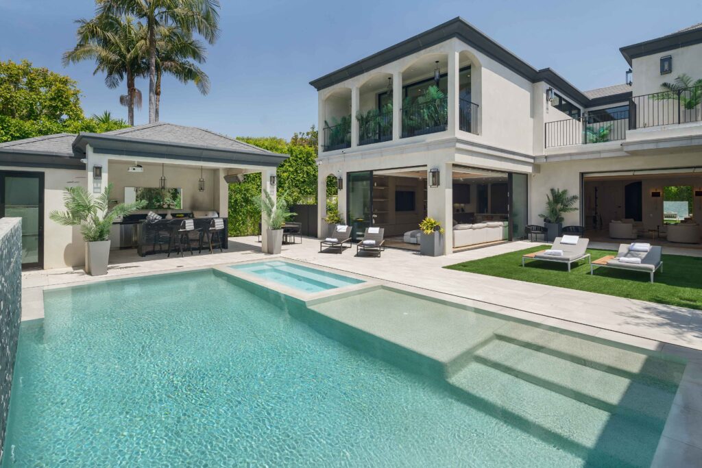 Villa Mandarin By Luxjb. Luxury mansion rental in Beverly Hills.