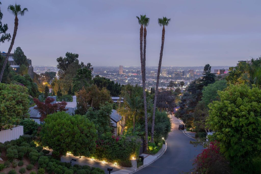 Luxury Hollywood Hills Vacation Rentals with views. Villa Alfi by LuxJB.