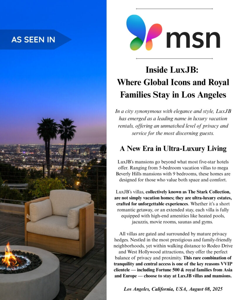 LuxJB: Featured on CBS, FOX NEWS, NBC ABC, MSN & BUSINESS INSIDER the Stark Collection has become the go-to destination for the world’s elite in Los Angeles. 