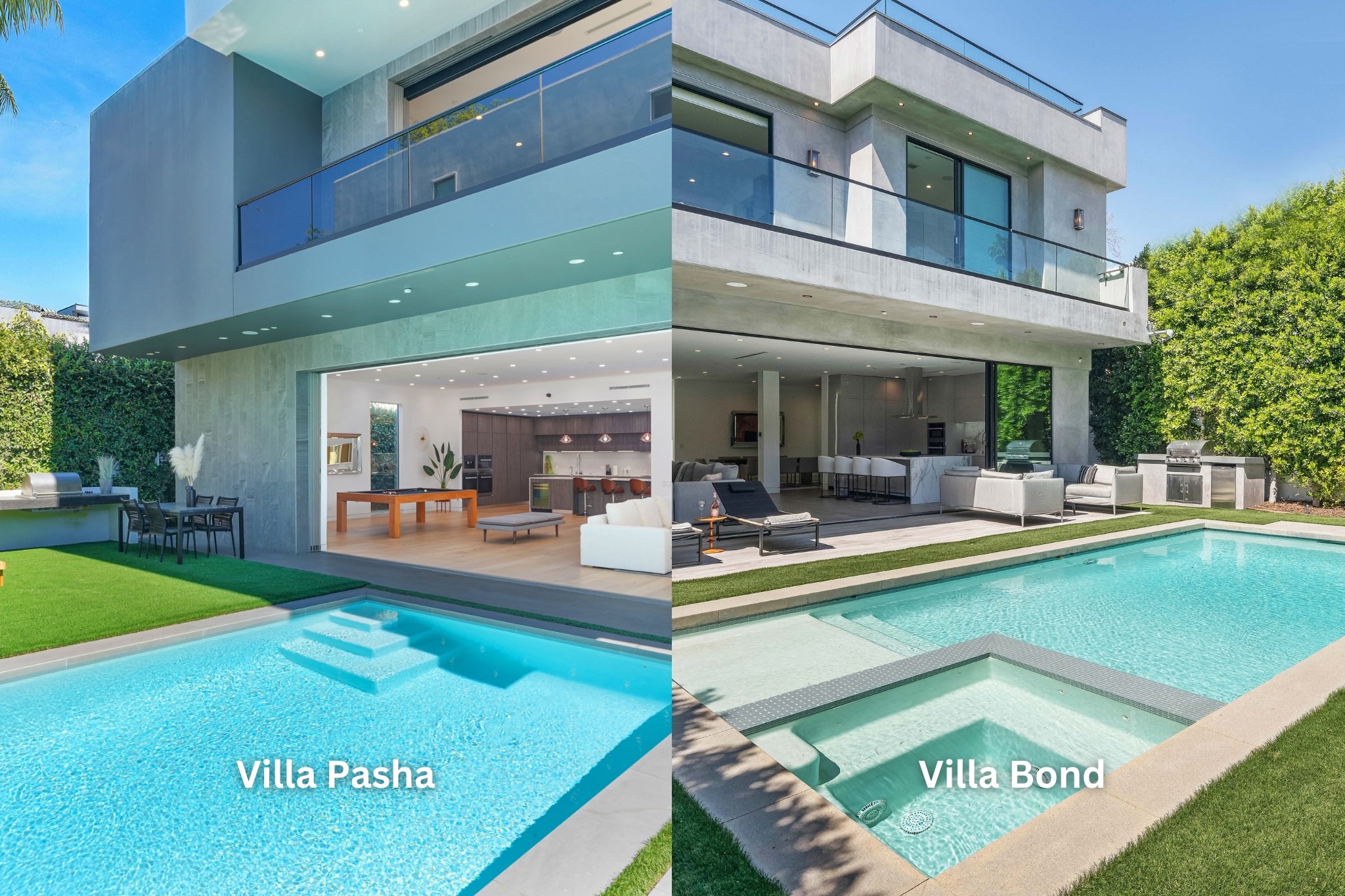 Resort-Style 12-BR Retreat: Two Villas on the Same Block